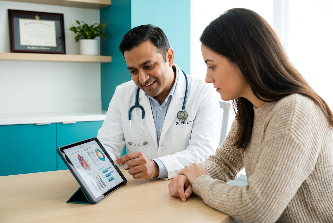Oncology consultation at Novo Robotic Surgery Centre