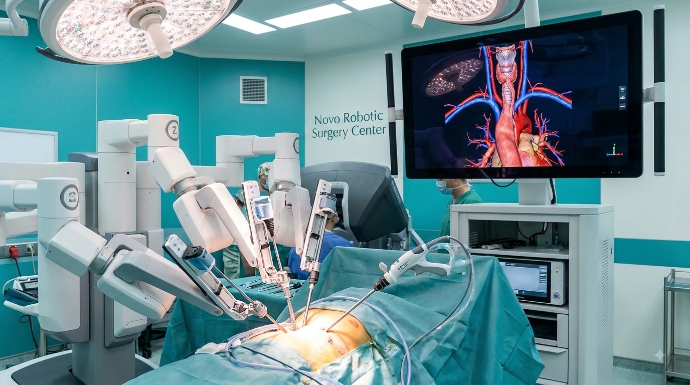 Robotic surgery suite at Novo Robotic Surgery Centre